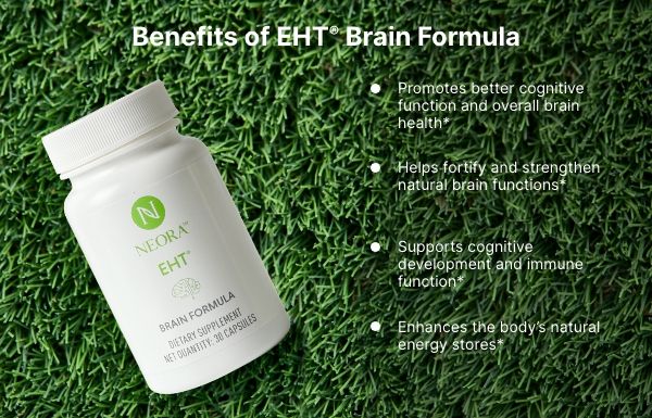 Neora's E.H.T. Brain Formula promotes better cognitive function and overall brain health